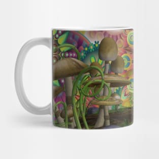 Magic Mushrooms Party - Psilocybin Mushrooms - Fungi Camping - Fungus Gift - Hippie - Psychedelic Festival Mug